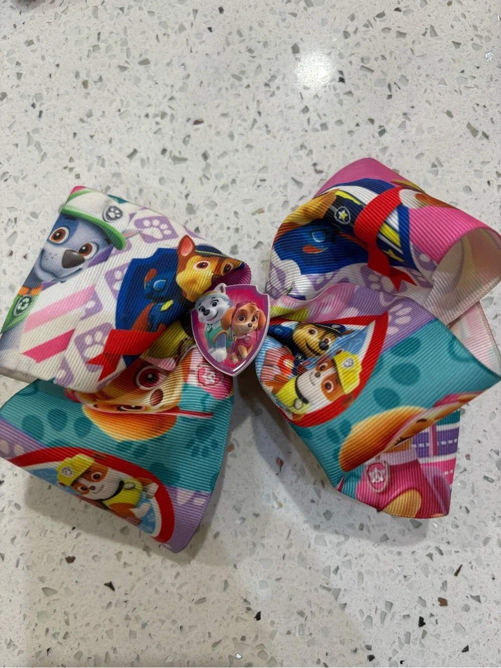 Disney Princess & Trolls Kids Hair Bow Set - Blue, Teal, Pink